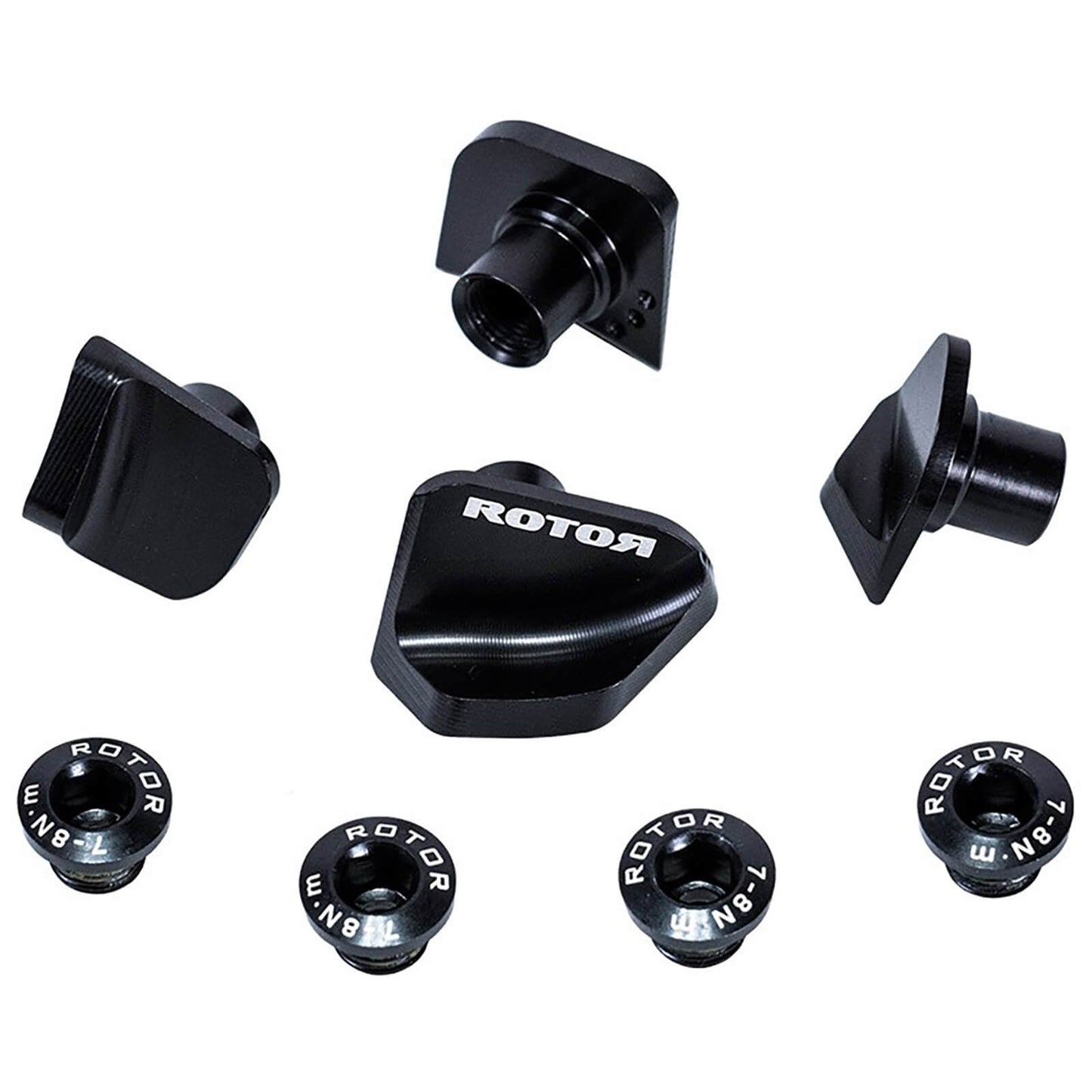 ROTOR Bolt and Cover 110mmx4 For Shimano R9100